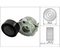 Multi-ribbed V-belt tensioner 534 0470 10 INA for PORSCHE AUDI VW