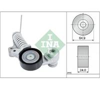 Multi-ribbed V-belt tensioner 534 0702 10 INA for VOLVO V60 I V70 III XC60 I SUV