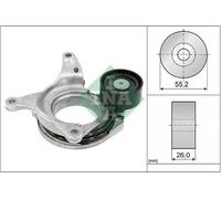 INA 534 0794 10 Belt Tensioner, v-ribbed belt