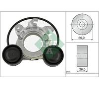 Multi-ribbed V-belt tensioner 534 0858 10 INA for DS OPEL PEUGEOT CITROËN