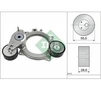 INA 534 0936 10 Belt Tensioner, v-ribbed belt