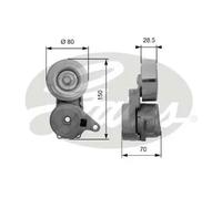 Gates T38413 DriveAlign Tensioner