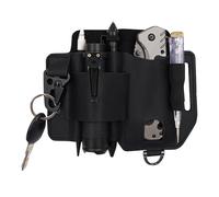 Multi-Ring Belt Holder - Leather Holder Case | POUCHA MULTI TOOL DURABLE, Multifunctional Sheath for Outdoor Transportation Tools, TR
