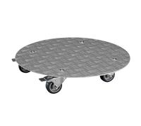 Multi-Roller Alaska Transport Furniture Plants Moving 4 Roll 38cm Aluminum Brake