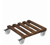 Multi-Roller Gigant 45 x 45cm Load Capacity 250kg Wood Transport Plant Furniture