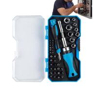 Multi Screwdriver | Multifunctional with Storage Case | Socket Screwdriver Multi Tool Kit | for Automotive Mechanics DIY Projects Gadgets Electronics Furniture
