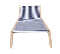 Multi-Season Cat Bed - Beach Lounge Chair & Scratching Post with Elevated Design - Portable & Comfortable Pet Hammock for Cats (Beach Chair)
