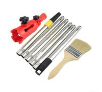 Multi Section 1 7M Extension Rod Paint Roller with Screw Thread Connection and Adjustable Holder for Painting For High Walls, Ceilings and Corners