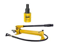 Multi-Section Hydraulic Jack Kit with Hand Pump, 50 Ton Capacity, 150mm Stroke, Portable Industrial Cylinder
