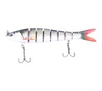 Multi-segmented Fishing Lure for Sea Angling with Flexible Swimming Action and Realistic 3D Detailing for Enhanced Fish Attraction (JM034-1)