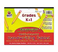 Multi-Sensory Handwriting Tablet, 10-1/2 x 8, 40 Sheets/Pad