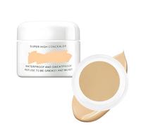 Multi-Shade Brightening Concealer - Waterproof Full Coverage Cream for All Skin Tones, Instantly Covers Dark Circles, Scars & Blemishes, Enriched with Vitamin E for Radiant Matte (Nude Beige)