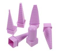 Multi Shape Wire Wrapping Tool Set for Jewelry Makers and DIY | Plastic Mandrels, Triangle and Forms, Stepped Tower Shapes, Portable Kit for Desk Crafting