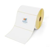 Multi-Shopping Thermo Eco Labels 102 x 64 mm - 1,100 Labels per Roll - Core: 25 mm - Permanent Adhesive