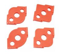 Multi-Sided Set of Corner Routing Radius Jig Router Templates | Sizes: R5 R10 R15 R20 R25 R30 R35 R40