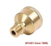 Multi Size Brass Oiler for Hit and Miss Engines Screw On Cap for Enhanced Compatibility (M14X1.5mm 18ML)