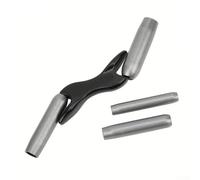 Multi Size Brick Jointer Tool Set with Ergonomic Metal Handle, Made from Steel for Durability, Suitable for Various Masonry Joint Tasks across Different Widths (Is black)