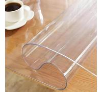 Multi-Size C Desk Protector Mat 11"x39" - Non-Slip PVC Table Cover for Office, Writing, Dining, Coffee Table & Dresser - Protect & Easy Clean