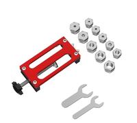 Multi Size Compatible Hole Locator Positioning Tool for Engineers and Designers in Furniture and Structural Design Portable Drilling Assistant