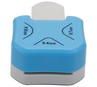 Multi-Size Corner Punch - 3-in-1 Round Edge Cutter for DIY Crafts & Photo Album Making (4mm/5mm/10mm)