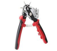 Multi-Size Hole Puncher 2/2.5/3/3.5/4/4.5mm Stainless Steel Professional Leather Punching Tool for DIY Cardboard Plastic Craft Durable Material Sleek