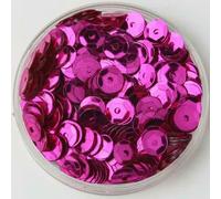 Multi Size Mix Color 4.0mm 5mm 6mm Sequin PVC Round Cup Sequins Paillettes Sewing Wedding Crafts Women Garments Accessories 10g-Rose red-5mm 10g 1200pcs