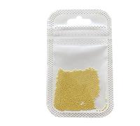 Multi-Size Nail Caviar Beads for Art Decorations Metal Ball Beads Gold Silver Studs Supply Metal Nail Art Ball Bead