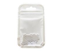 Multi-Size Nail Caviar Beads For Nail Art Decorations Metal Ball Beads Gold Silver Studs Supply Metal Caviar For Nails