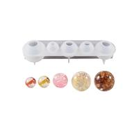 Multi Size Silicone Sphere Molds Artistic Resin Sphere Creation Silicone Molds Poratble for Craft Home Decoration