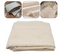 Multi Size Tufting Fabric for Weaving, Strong Cotton Polyester Blend with Integrated Lines for Accurate Sewing (1 * 1 meter)