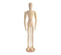 Multi Size Wooden Drawing Figure Drawing Manikin 8Inch / 12Inch / 16Inch Size for Professional Sketching and Art Training Sketching Mannequin