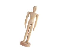 Multi Size Wooden Drawing Figure Drawing Manikin 8Inch / 12Inch / 16Inch Size for Professional Sketching and Art Training Sketching Mannequin