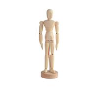 Multi Size Wooden Drawing Figure Drawing Manikin 8Inch / 12Inch / 16Inch Size for Professional Sketching and Art Training Figure