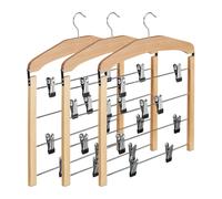 Relaxdays Multi Skirt Hanger Set