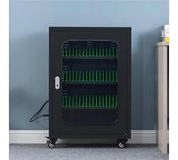 Multi-Slot Cell Phone Charging Station with Individual Secure Lockers, Portable Mobile Phone Charging Cabinet for Students, Employees, Tourists, Schools, Offices, and Events