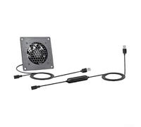 Multi Speed 80mm USB Fan with Temperature Regulation for Optimal Airflow in Electronics and Home Office (FT030802505EC(F06S0802505EC)