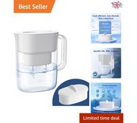 Multi-Stage Filtration 3.5L Water Jug - Reduces Contaminants, BPA-Free Design