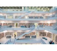 Multi-story library-7000-Piece Puzzle: The Most Beautiful Indoor Decor Games 14 years+