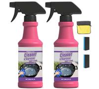 Multi-surface Barbecue Degreaser, Fast-Acting Heavy-Duty Degreaser Spray, 120 ML Cleaner for Outdoor Grills, All Cleaner for Burnt Food & Grease (1)