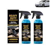 Multi-Surface Car Interior Stain Remover,Upgraded Powerful & Multipurpose Car Interior Cleaners,Deep Cleaning Spray for Car Interior, Kitchen, Bathroom and Sofa (2PCS)