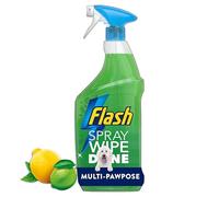 Multi-Surface Cleaning Spray | Kitchen, Bathroom & Antibacterial Variants | Powerful Grease & Dirt Removal | Fresh Long-Lasting Fragrance (Flash Spray Wipe Done Multi-Pawpose 800ml)