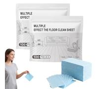 Multi-Surface Floor Cleaner Tablet, Multi-Effect Floor Cleaning Sheets Wood Cleaner Tablets,Multi Surface Cleaners,for Mopping Luxury Vinyl Plank Wood Flooring,Deep Cleans (Blue,200Pcs)