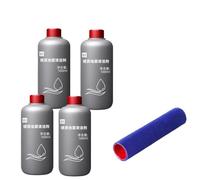 Multi Surface Floor Cleaning Kit 2000ml Hard Floor Cleaning Solution+1 Fiber Roller Brushes, Compatible With Dyson Wash G1, Robot Vacuum Cleaner Mop