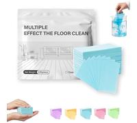 Multi-surface Floor Cleaning Tablets, 100 Piece Floor Cleaning Tablets Multi- Surface Cleaner, Non-Residue Disks for Hardwood Tile Laminate Mopping Daily Floor Care(Blue,100pcs)