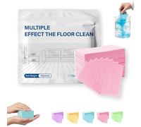 Multi-surface Floor Cleaning Tablets, 100 Piece Floor Cleaning Tablets Multi- Surface Cleaner, Non-Residue Disks for Hardwood Tile Laminate Mopping Daily Floor Care(Pink,30pcs)