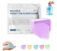 Multi-surface Floor Cleaning Tablets, 100 Piece Floor Cleaning Tablets Multi- Surface Cleaner, Non-Residue Disks for Hardwood Tile Laminate Mopping Daily Floor Care(Purple,30pcs)