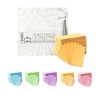 Multi-surface Floor Cleaning Tablets, 100PCS Fragrant Floor Cleaning Tablets Multi- Surface Cleaner, Multiple Effect the floors Clean, Concentrated Cleaner for Hardwood (YELLOW, 100PCS)