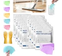 Multi-Surface Floor Cleaning Tablets,Water-Soluble Floor Cleaning Sheets - Quick-Dissolving for Hardwood,Laminate,Tile & Vinyl Surfacesa (Purple, 10 Packs (300 pieces))