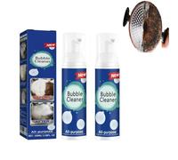 Multi Surface Foaming Cleaner Spray Heavy Duty Degreaser for Kitchen, Bathroom, Office Rinse Free Formulated for Stubborn Grease, Oil Grime Safe on Pots, Pans Various Surfaces (2PCS)