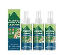 Multi-Surface Outdoor Cleaner Concentrate, Heavy Duty Exterior Cleaner & Patio Cleaner Liquid for Driveways, Decking, Fencing, Brickwork & Garden Furniture (3pcs)